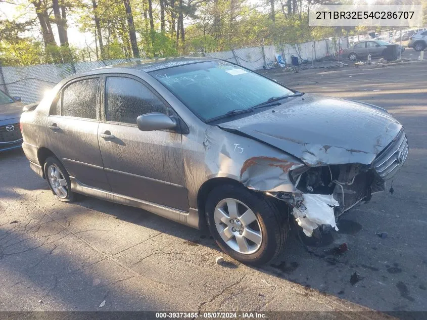 2004 Toyota Corolla S VIN: 2T1BR32E54C286707 Lot: 39373455