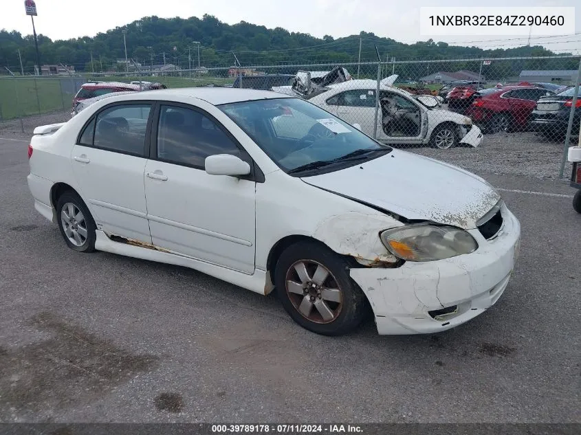 2004 Toyota Corolla S VIN: 1NXBR32E84Z290460 Lot: 39789178