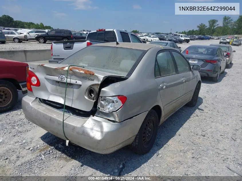 2004 Toyota Corolla Ce/Le/S VIN: 1NXBR32E64Z299044 Lot: 40154914