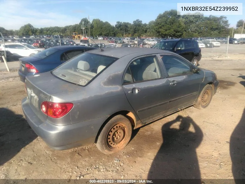 1NXBR32E54Z239952 2004 Toyota Corolla Ce