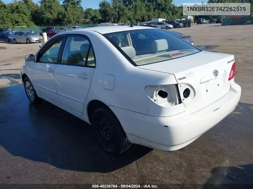 1NXBR32E74Z262519 2004 Toyota Corolla Le