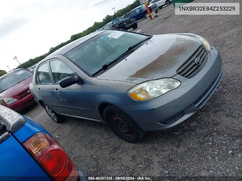 2004 Toyota Corolla Ce VIN: 1NXBR32E84Z253229 Lot: 40257335