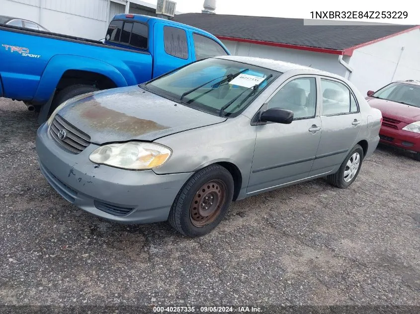 2004 Toyota Corolla Ce VIN: 1NXBR32E84Z253229 Lot: 40257335