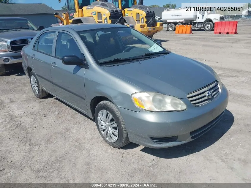 2004 Toyota Corolla Ce VIN: 2T1BR32E14C255051 Lot: 40314219