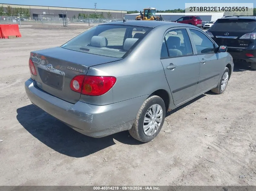 2004 Toyota Corolla Ce VIN: 2T1BR32E14C255051 Lot: 40314219