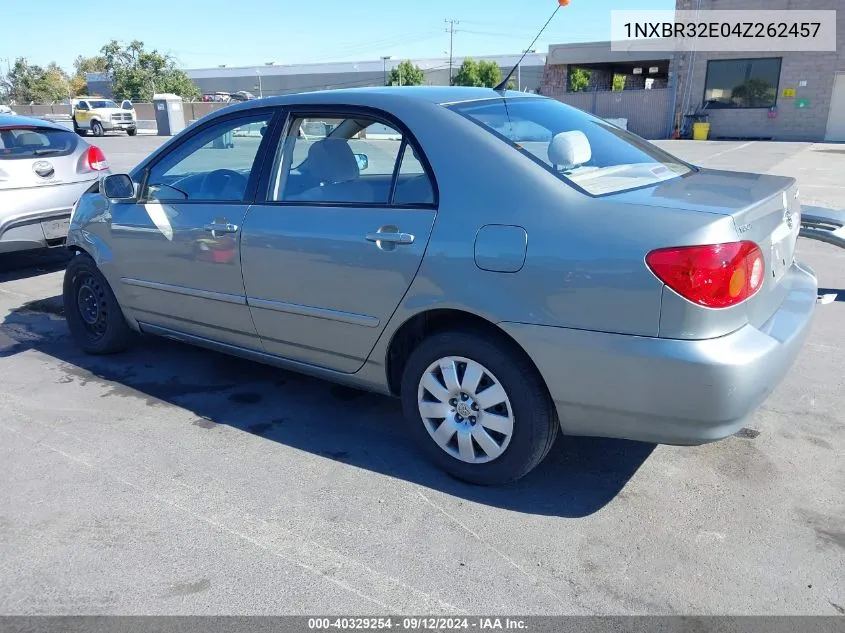 2004 Toyota Corolla Ce/Le/S VIN: 1NXBR32E04Z262457 Lot: 40329254