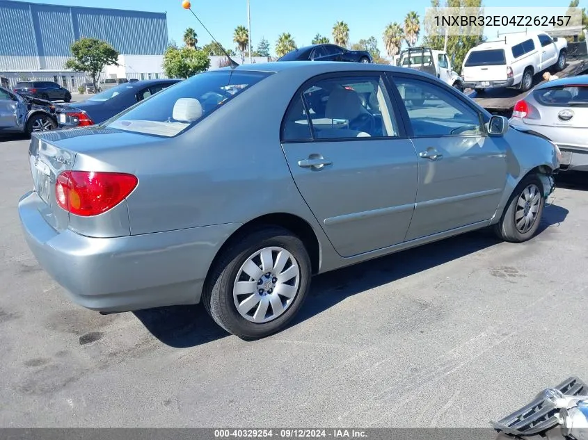 2004 Toyota Corolla Ce/Le/S VIN: 1NXBR32E04Z262457 Lot: 40329254