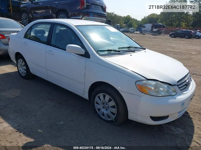 2T1BR32E64C187782 2004 Toyota Corolla Le