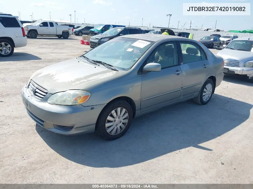 JTDBR32E742019082 2004 Toyota Corolla Le