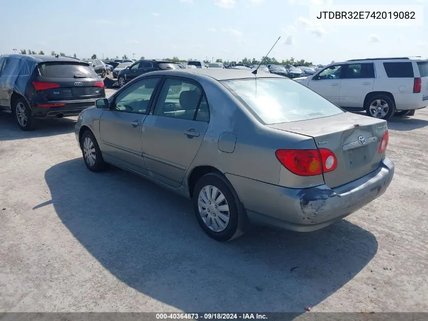 JTDBR32E742019082 2004 Toyota Corolla Le