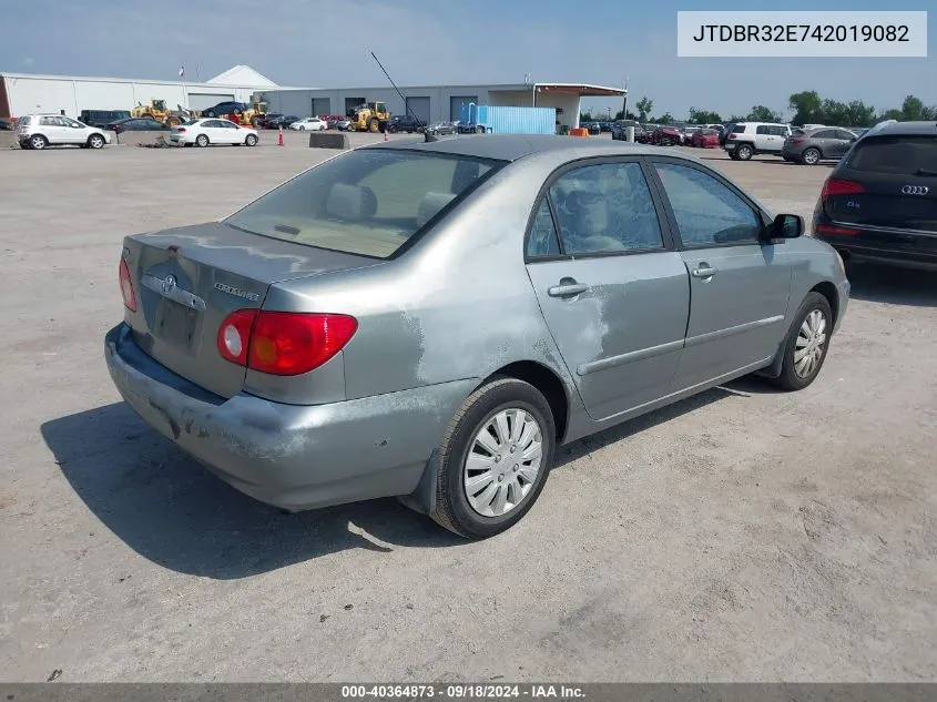 JTDBR32E742019082 2004 Toyota Corolla Le