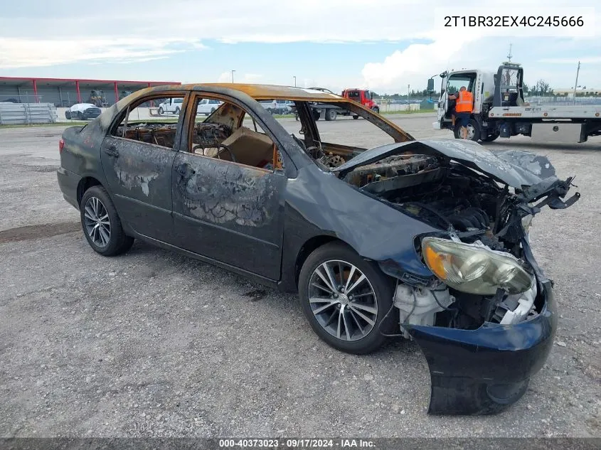 2004 Toyota Corolla Ce VIN: 2T1BR32EX4C245666 Lot: 40373023