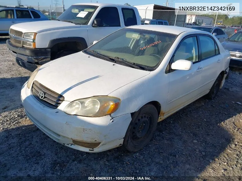 1NXBR32E14Z342169 2004 Toyota Corolla S