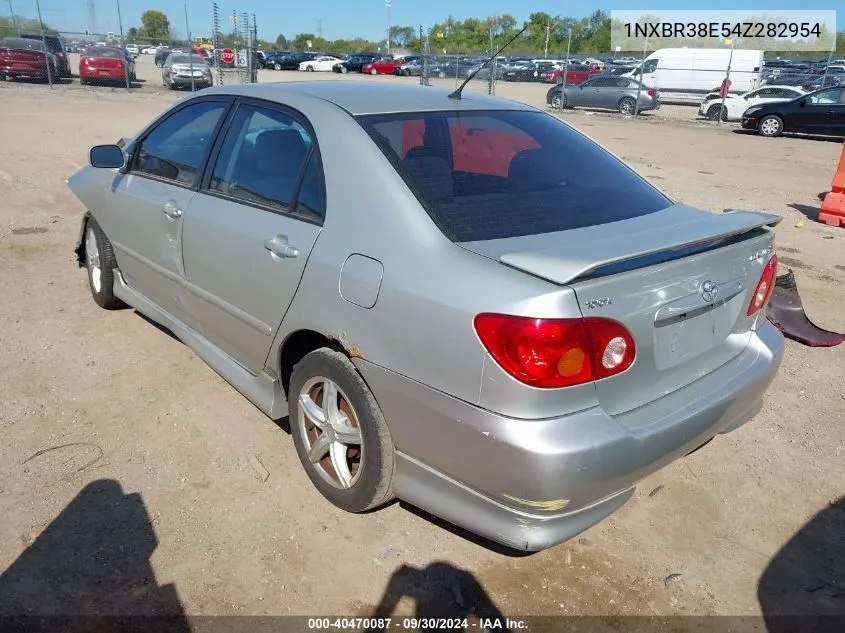 1NXBR38E54Z282954 2004 Toyota Corolla Ce/Le/S