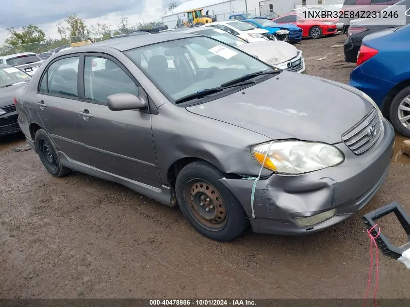 1NXBR32E84Z231246 2004 Toyota Corolla Ce/Le/S