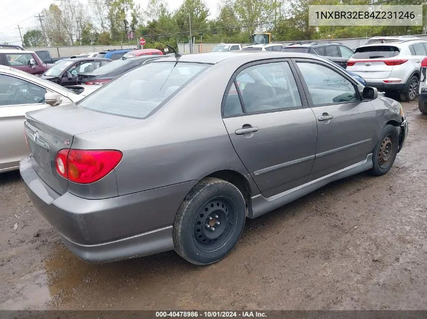 1NXBR32E84Z231246 2004 Toyota Corolla Ce/Le/S