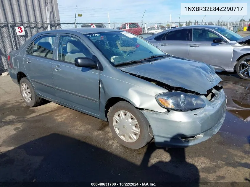 2004 Toyota Corolla Ce VIN: 1NXBR32E84Z290717 Lot: 40631780