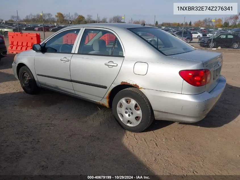 2004 Toyota Corolla Ce VIN: 1NXBR32E74Z276341 Lot: 40679199