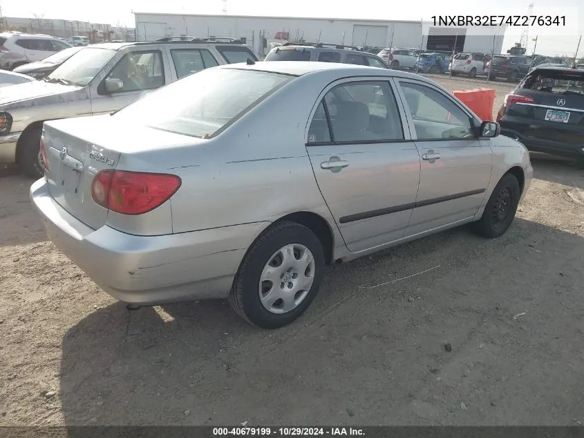 2004 Toyota Corolla Ce VIN: 1NXBR32E74Z276341 Lot: 40679199