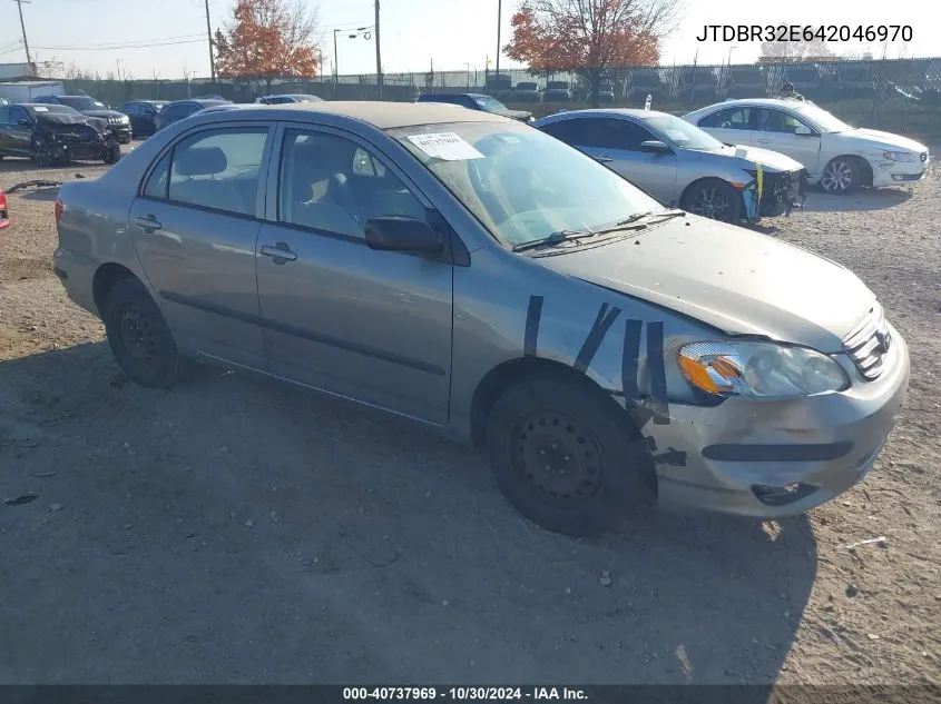 2004 Toyota Corolla Ce VIN: JTDBR32E642046970 Lot: 40737969