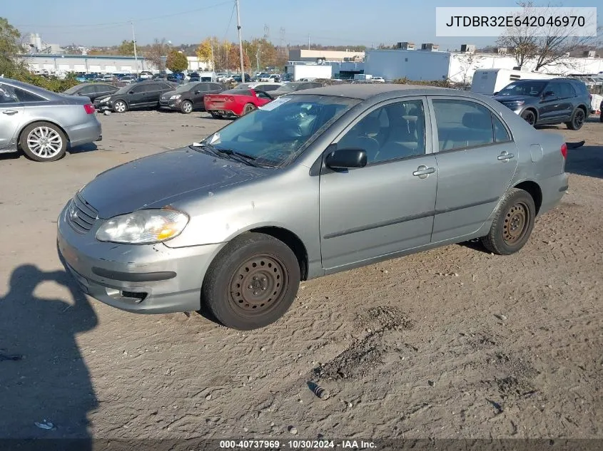 2004 Toyota Corolla Ce VIN: JTDBR32E642046970 Lot: 40737969