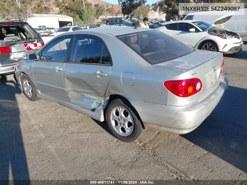 1NXBR32E54Z249087 2004 Toyota Corolla S