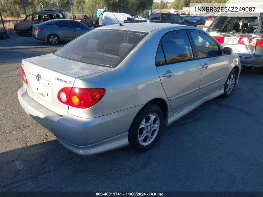 1NXBR32E54Z249087 2004 Toyota Corolla S