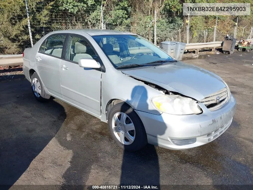 2004 Toyota Corolla Le VIN: 1NXBR32E84Z295903 Lot: 40815721