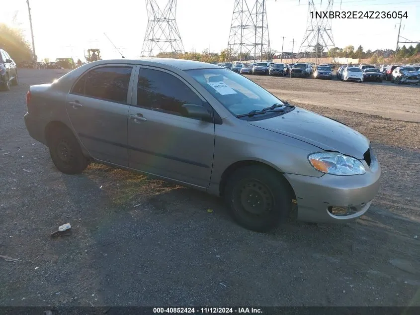 2004 Toyota Corolla Ce VIN: 1NXBR32E24Z236054 Lot: 40852424