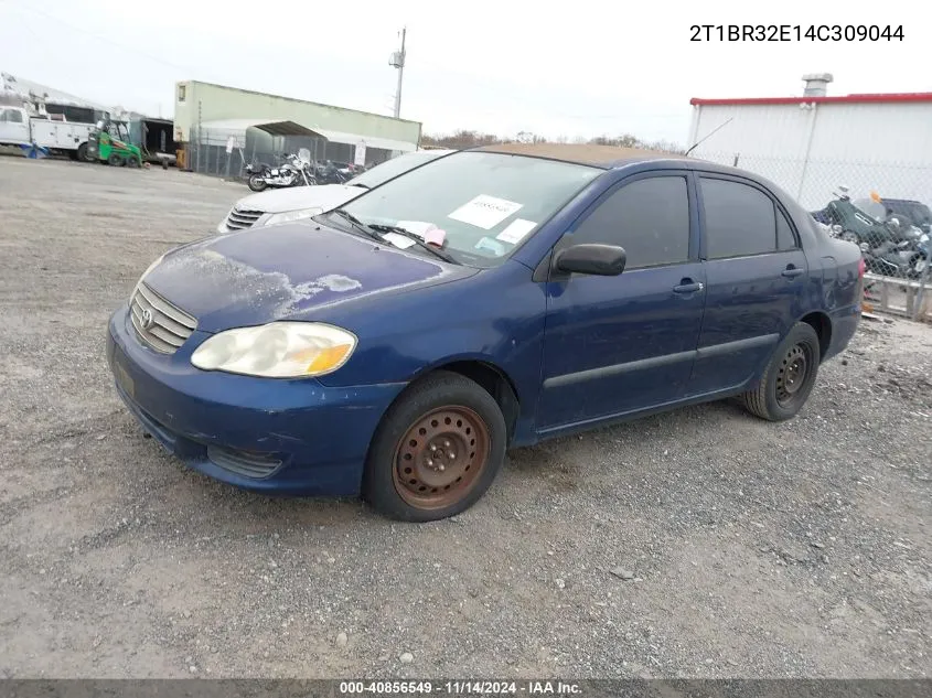 2004 Toyota Corolla Ce VIN: 2T1BR32E14C309044 Lot: 40856549