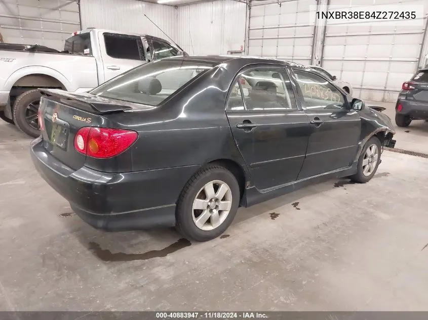 2004 Toyota Corolla S VIN: 1NXBR38E84Z272435 Lot: 40883947