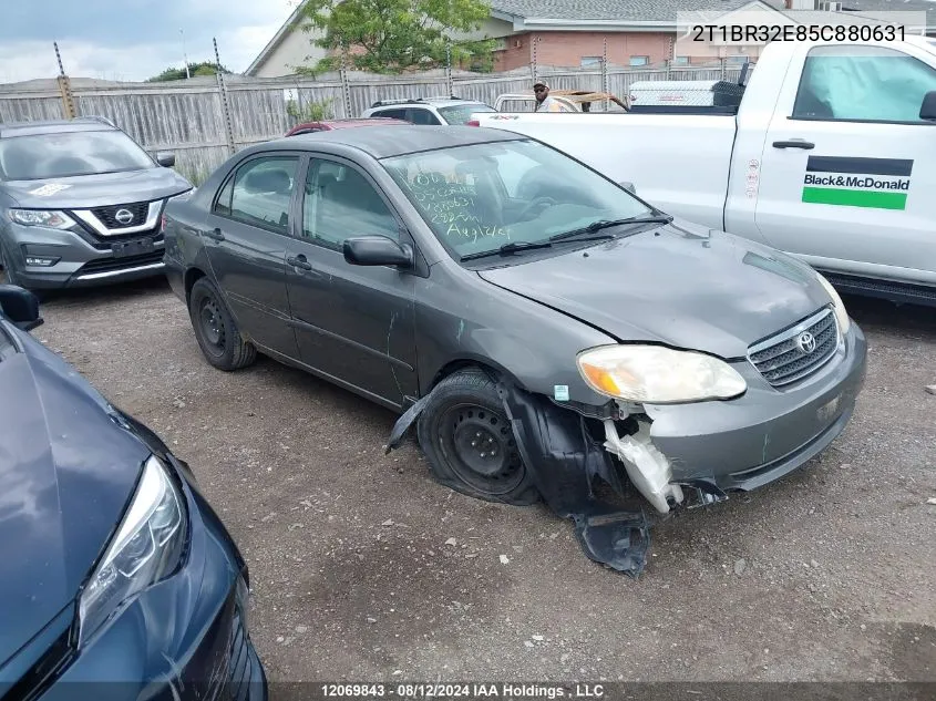 2005 Toyota Corolla Ce/Le/S VIN: 2T1BR32E85C880631 Lot: 12069843