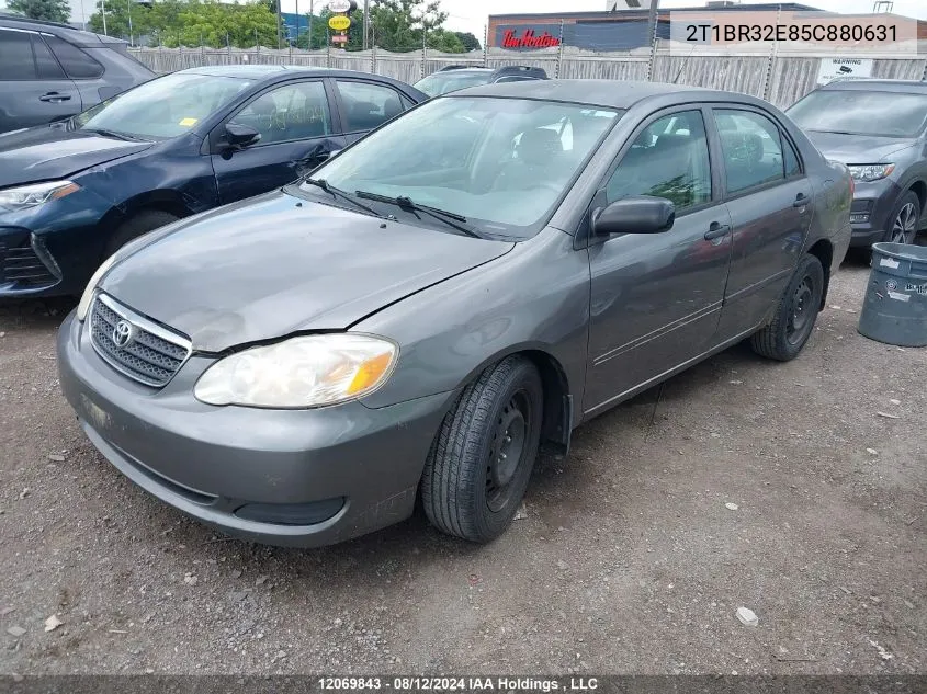 2005 Toyota Corolla Ce/Le/S VIN: 2T1BR32E85C880631 Lot: 12069843