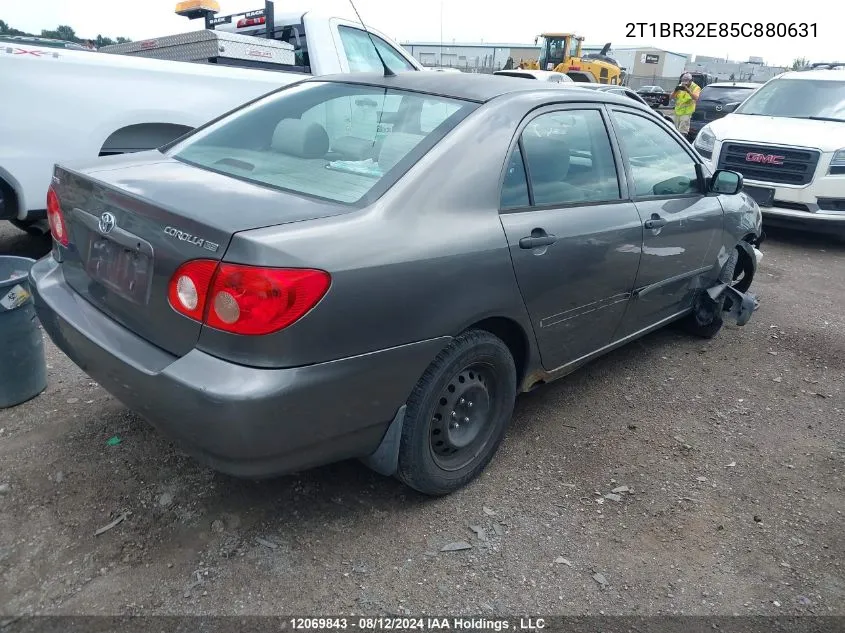 2005 Toyota Corolla Ce/Le/S VIN: 2T1BR32E85C880631 Lot: 12069843