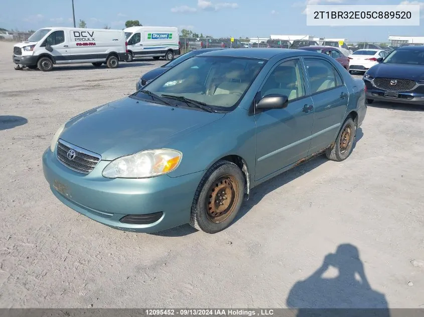 2T1BR32E05C889520 2005 Toyota Corolla