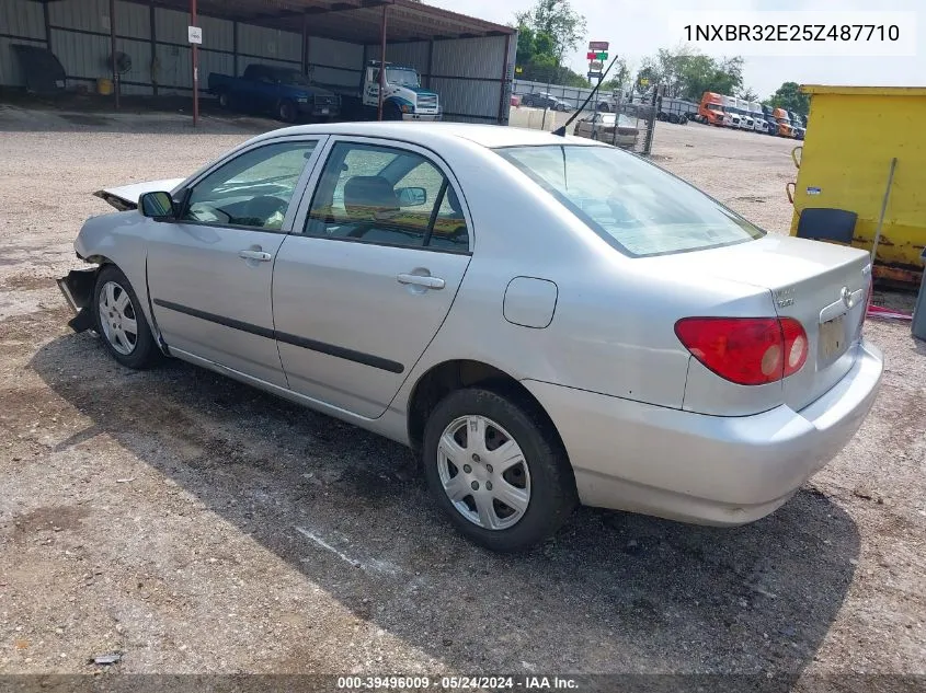 2005 Toyota Corolla Ce VIN: 1NXBR32E25Z487710 Lot: 39496009