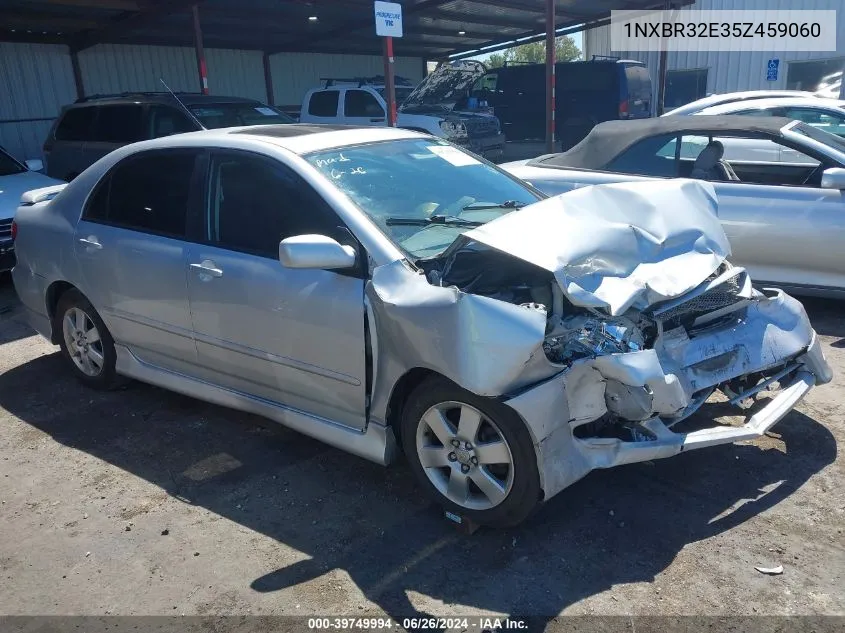 2005 Toyota Corolla S VIN: 1NXBR32E35Z459060 Lot: 39749994