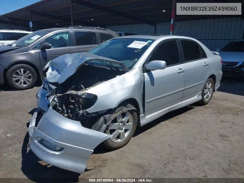 2005 Toyota Corolla S VIN: 1NXBR32E35Z459060 Lot: 39749994