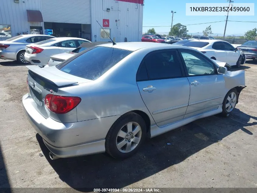 2005 Toyota Corolla S VIN: 1NXBR32E35Z459060 Lot: 39749994