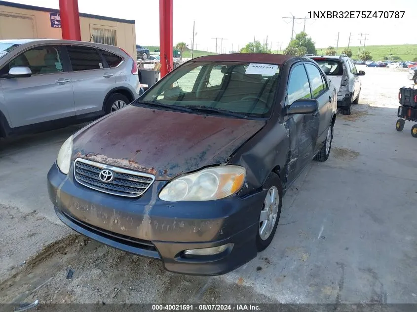 2005 Toyota Corolla S VIN: 1NXBR32E75Z470787 Lot: 40021591