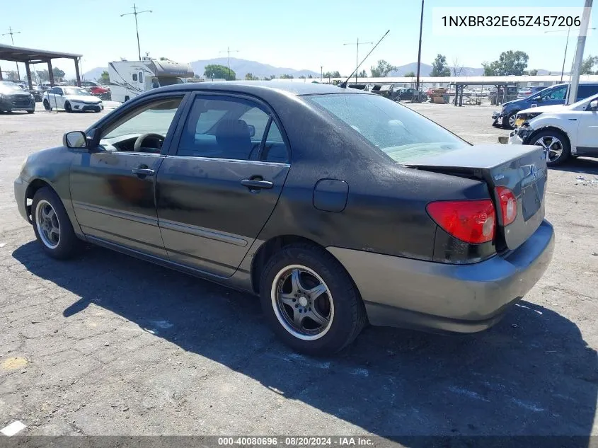 2005 Toyota Corolla Ce/Le/S VIN: 1NXBR32E65Z457206 Lot: 40080696