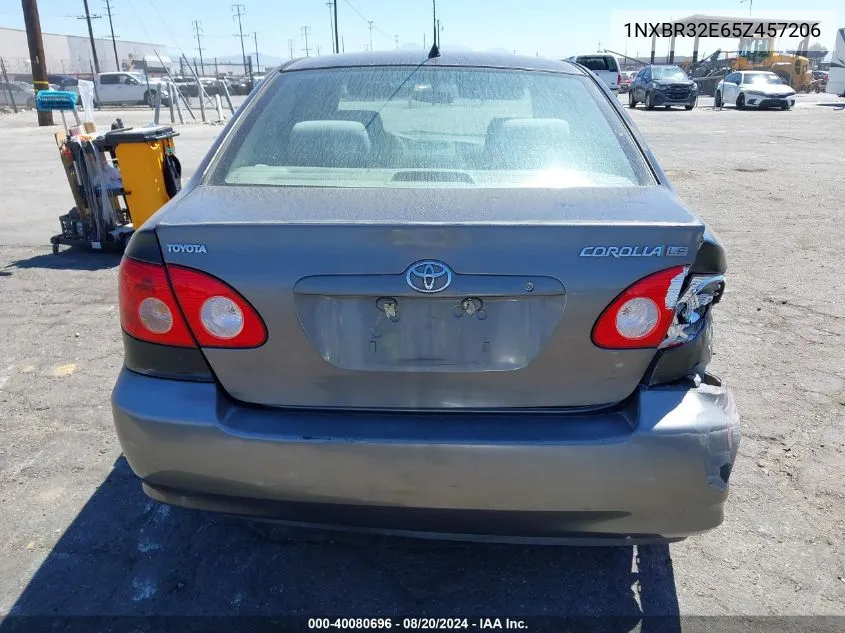 2005 Toyota Corolla Ce/Le/S VIN: 1NXBR32E65Z457206 Lot: 40080696