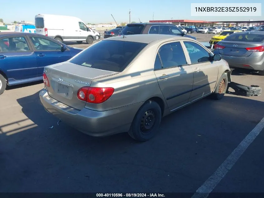 1NXBR32E35Z552919 2005 Toyota Corolla Ce