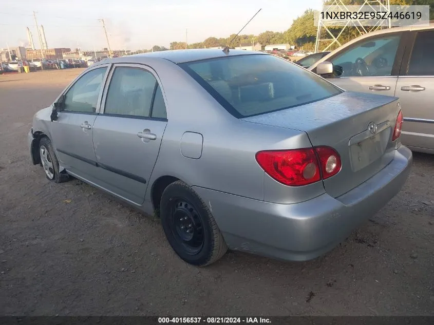 2005 Toyota Corolla Ce/Le/S VIN: 1NXBR32E95Z446619 Lot: 40156537