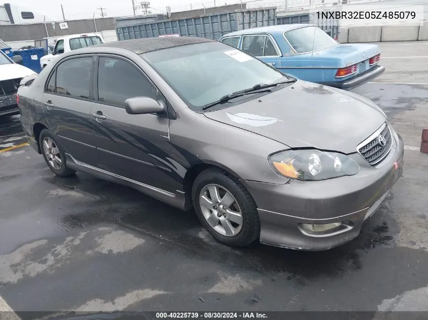 2005 Toyota Corolla S VIN: 1NXBR32E05Z485079 Lot: 40225739