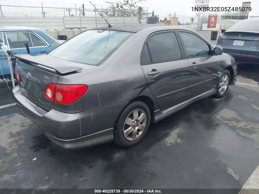 2005 Toyota Corolla S VIN: 1NXBR32E05Z485079 Lot: 40225739