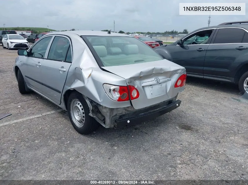 2005 Toyota Corolla Ce VIN: 1NXBR32E95Z506348 Lot: 40269013