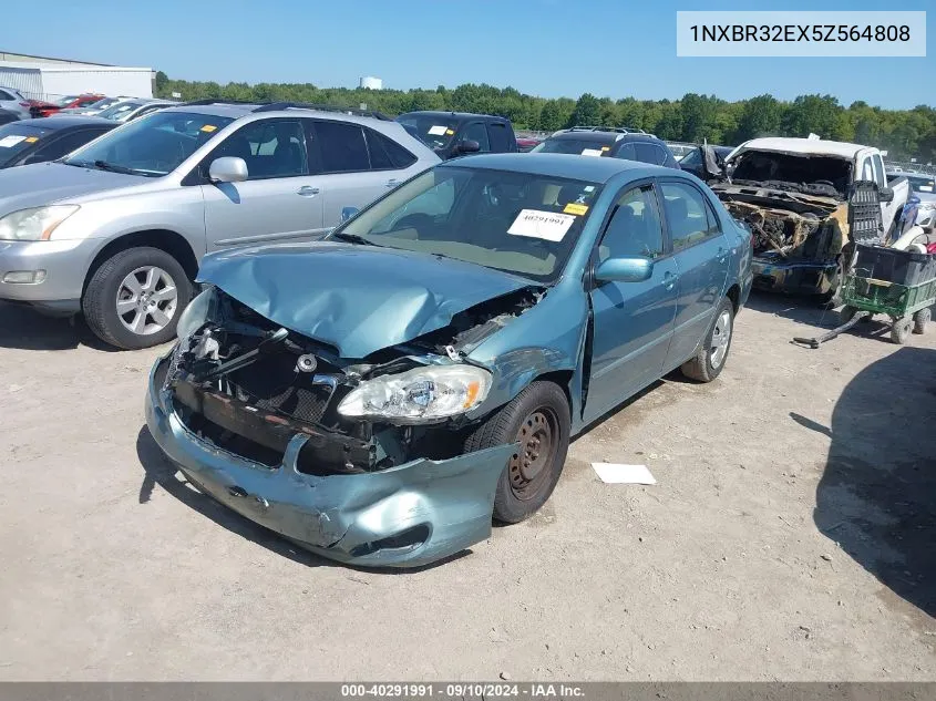 1NXBR32EX5Z564808 2005 Toyota Corolla Le