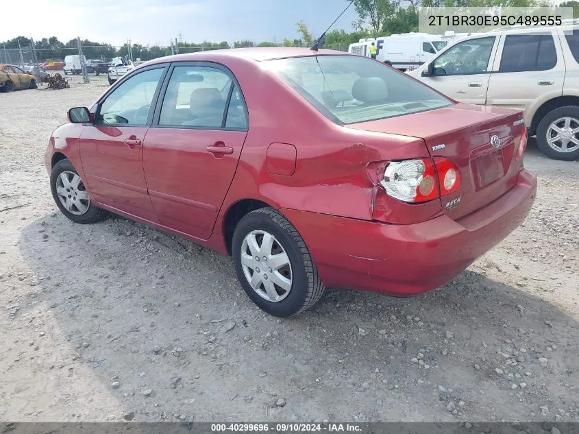 2005 Toyota Corolla Le VIN: 2T1BR30E95C489555 Lot: 40299696