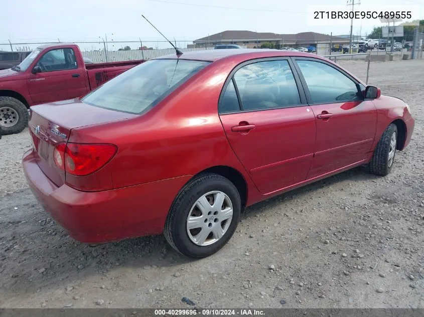 2005 Toyota Corolla Le VIN: 2T1BR30E95C489555 Lot: 40299696